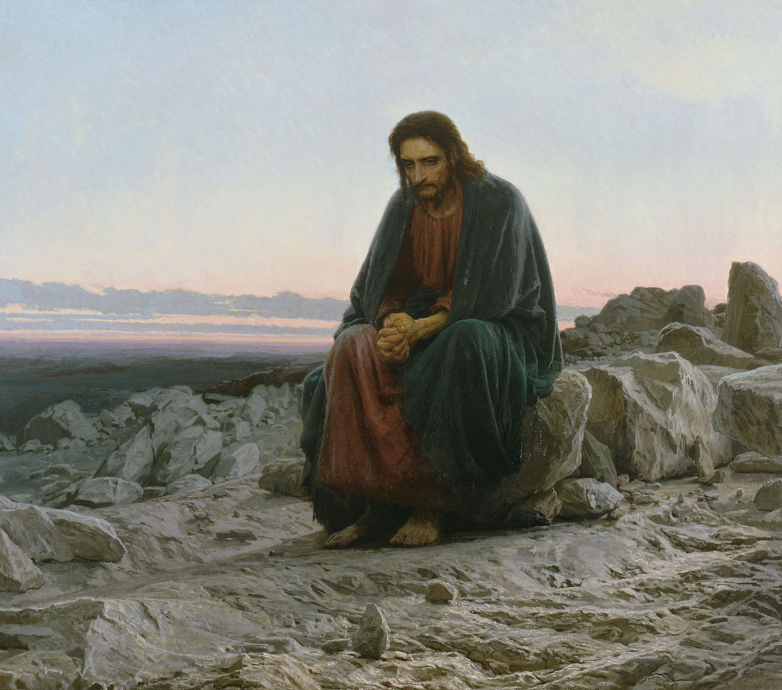 Christ ds le desert
